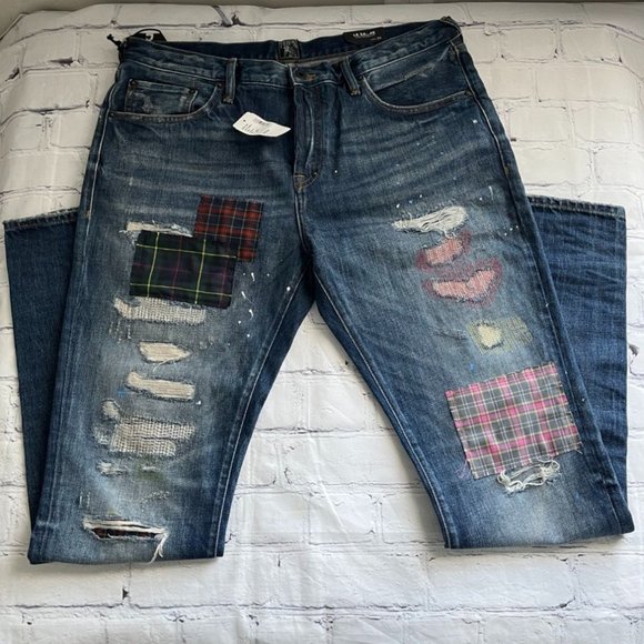 PRPS Le Sabre Slim Fit Jeans In Cimabue - Picture 2 of 11